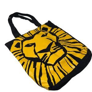 The Lion King Musical Disney Tote Bag Black